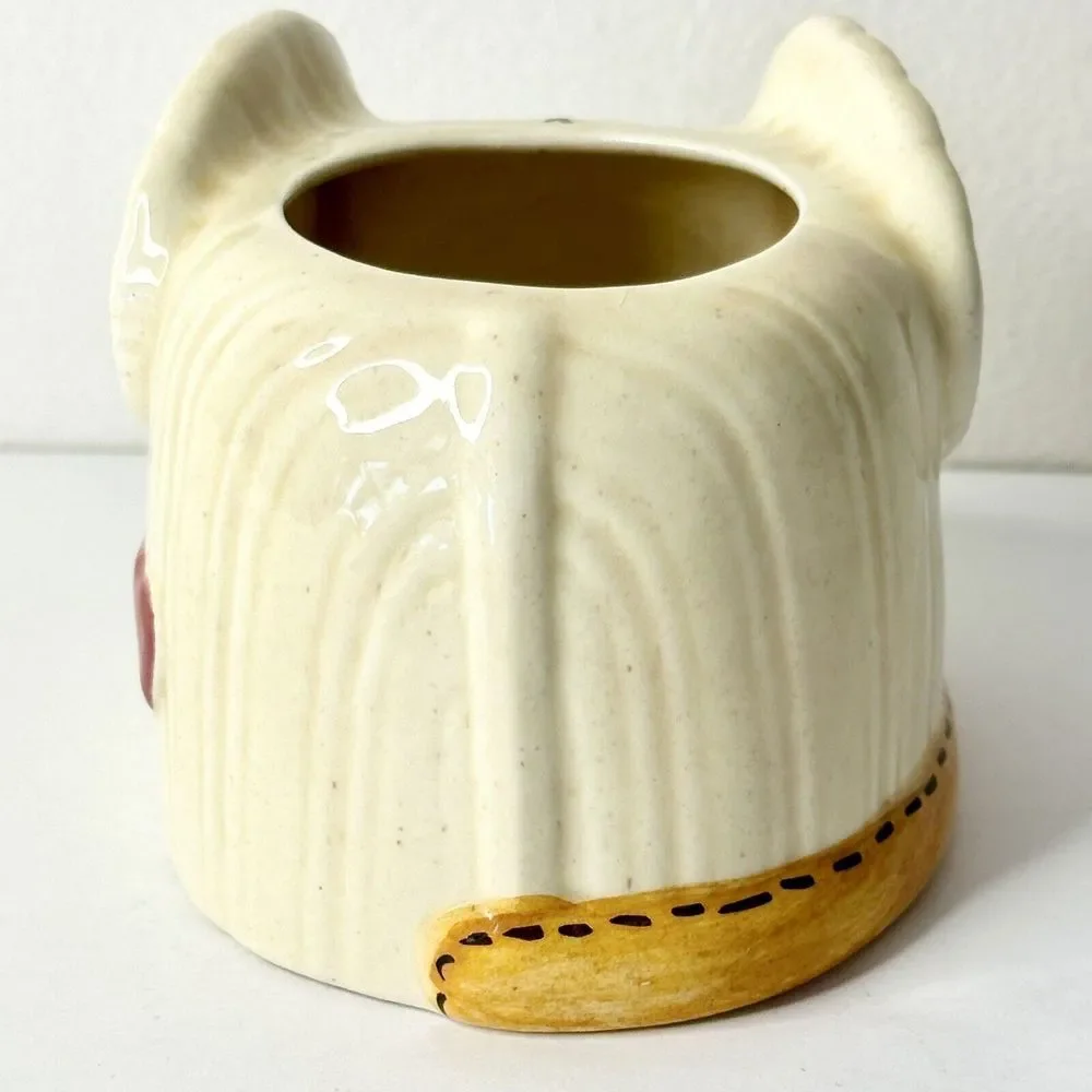 Vintage Doranne of Cali Mouse Mice 3”H x 5”L x 3.25”W Planter Sponge‎ Holder